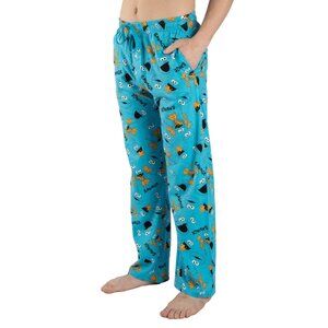Sesame Street Men's Cookie Monster Savage Print Pajama Pants, Size L